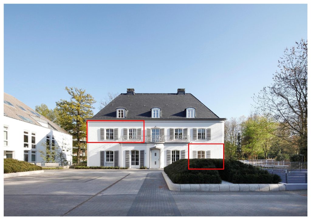 Villa Straßenansicht