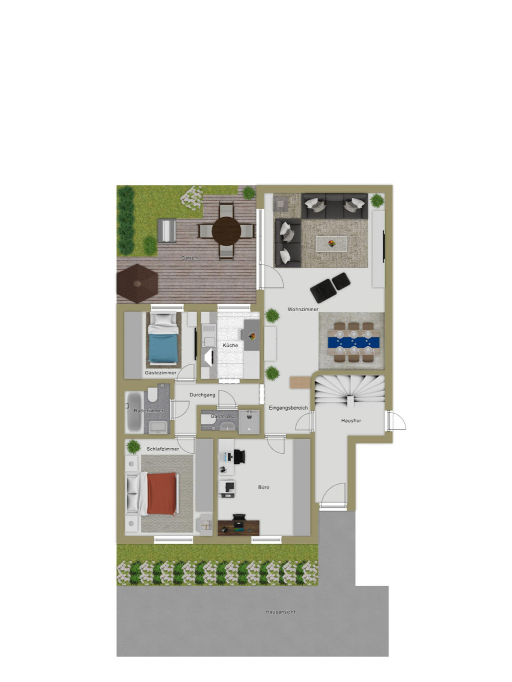 Grundriss Erdgeschoss