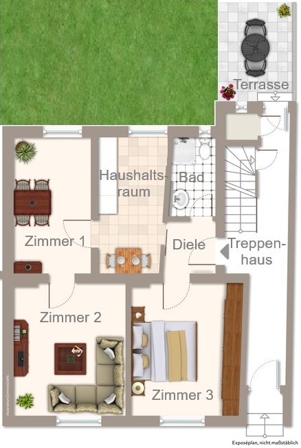 Grundriss Erdgeschoss
