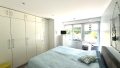 Schlafzimmer mit Einbauschrank