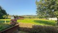Blick vom Grundstück
