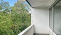 Loggia mit grüner Aussicht