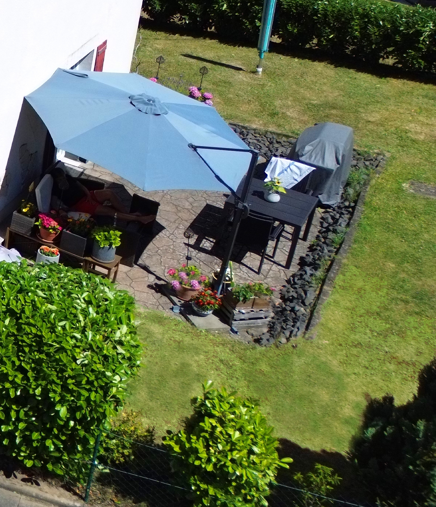 schöne Terrasse