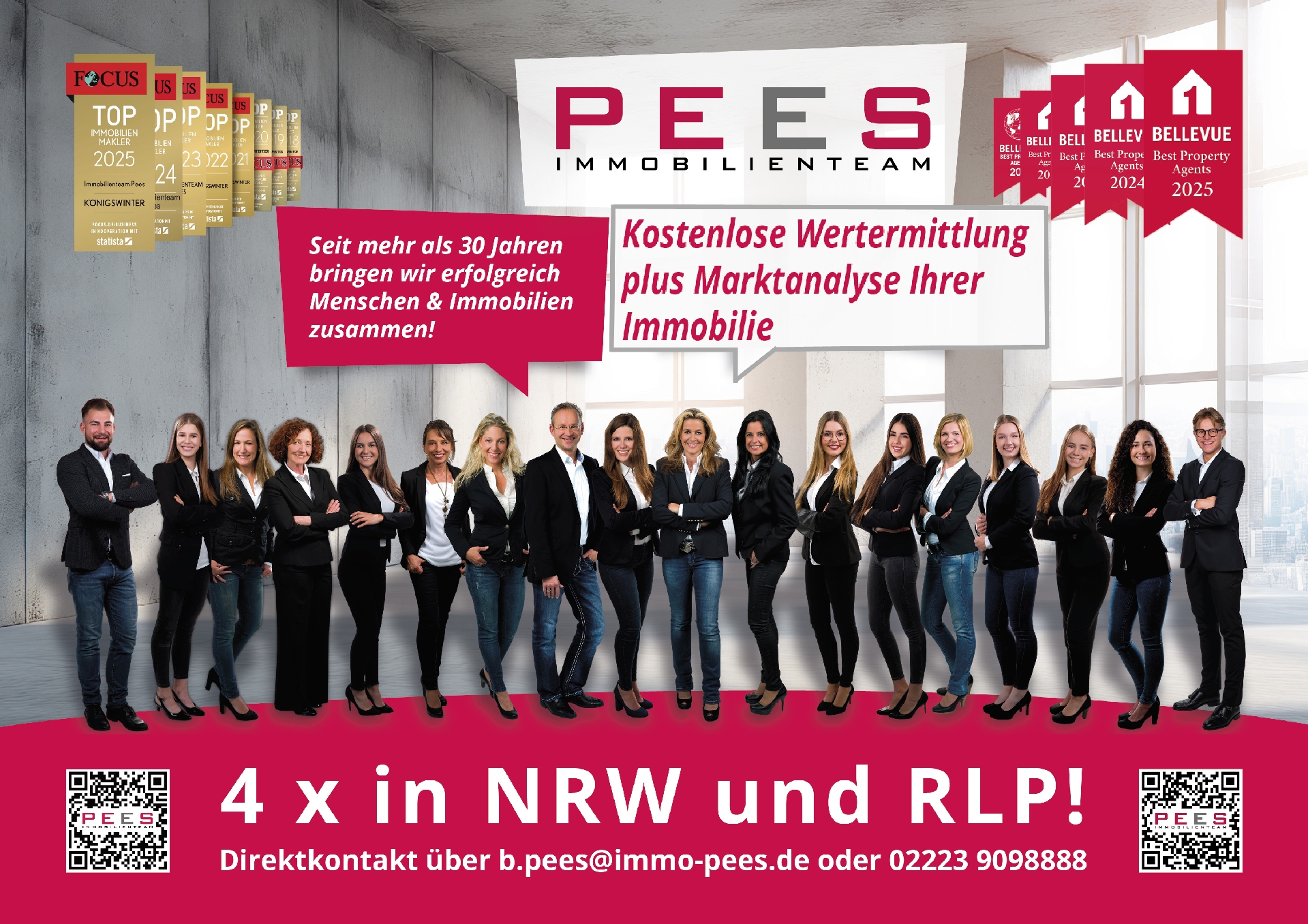 Wir für Sie!