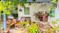 Überdachte Terrasse