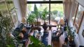 Blick von der Galerie zum Wohnraum
