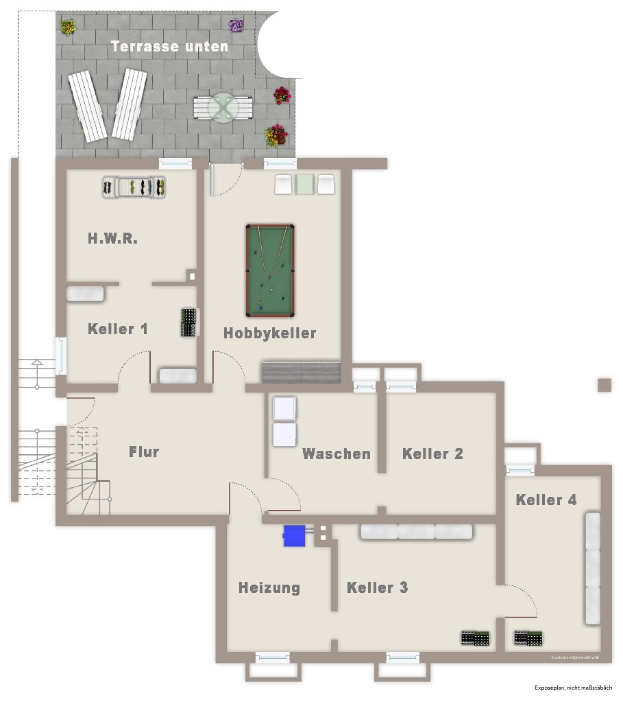 Grundriss Kellergeschoss