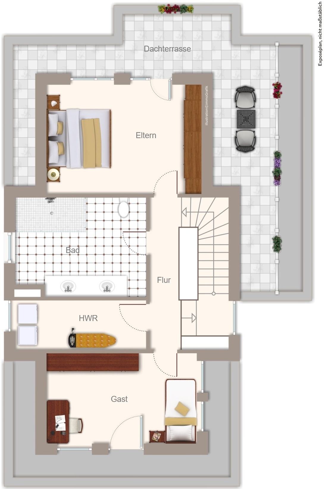 Grundriss Dachgeschoss