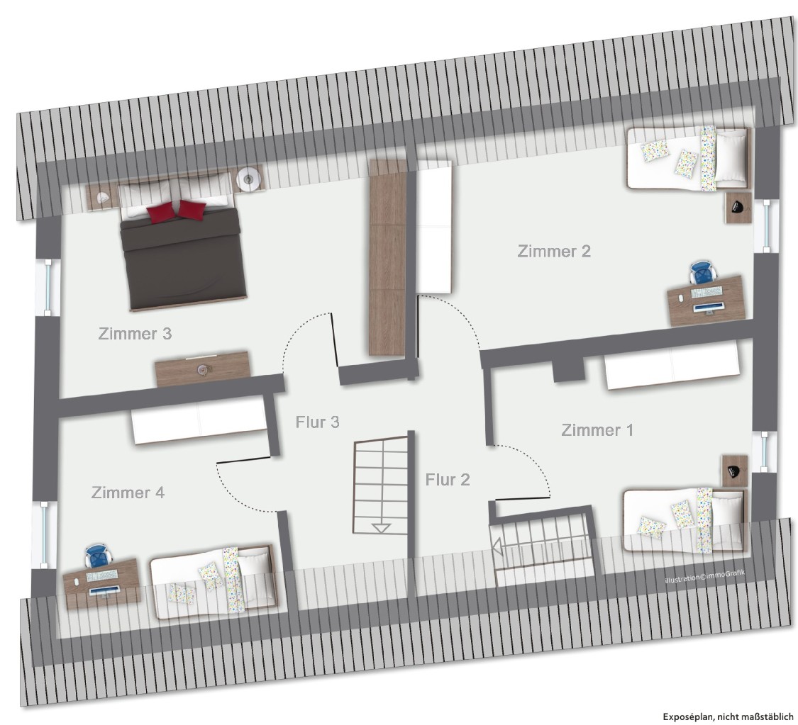 Grundriss Dachgeschoss