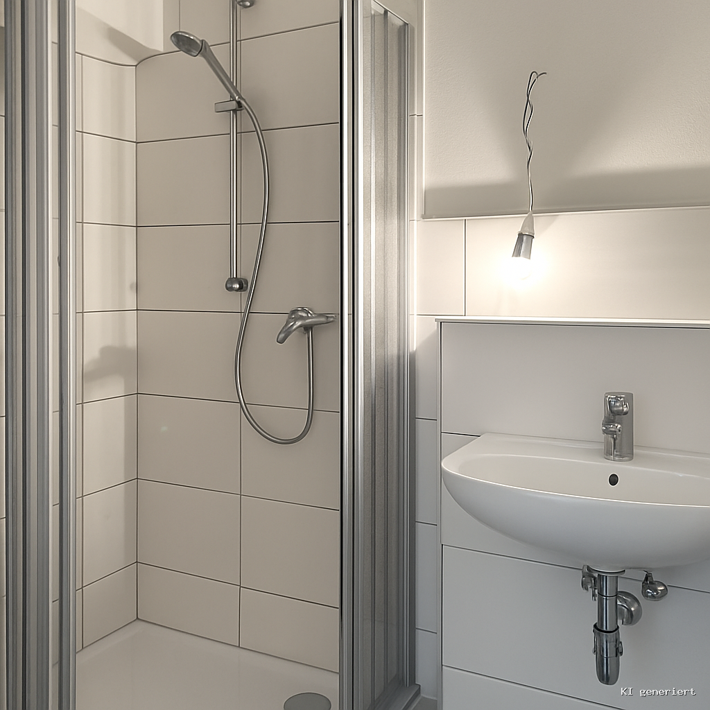 saniertes Duschbad