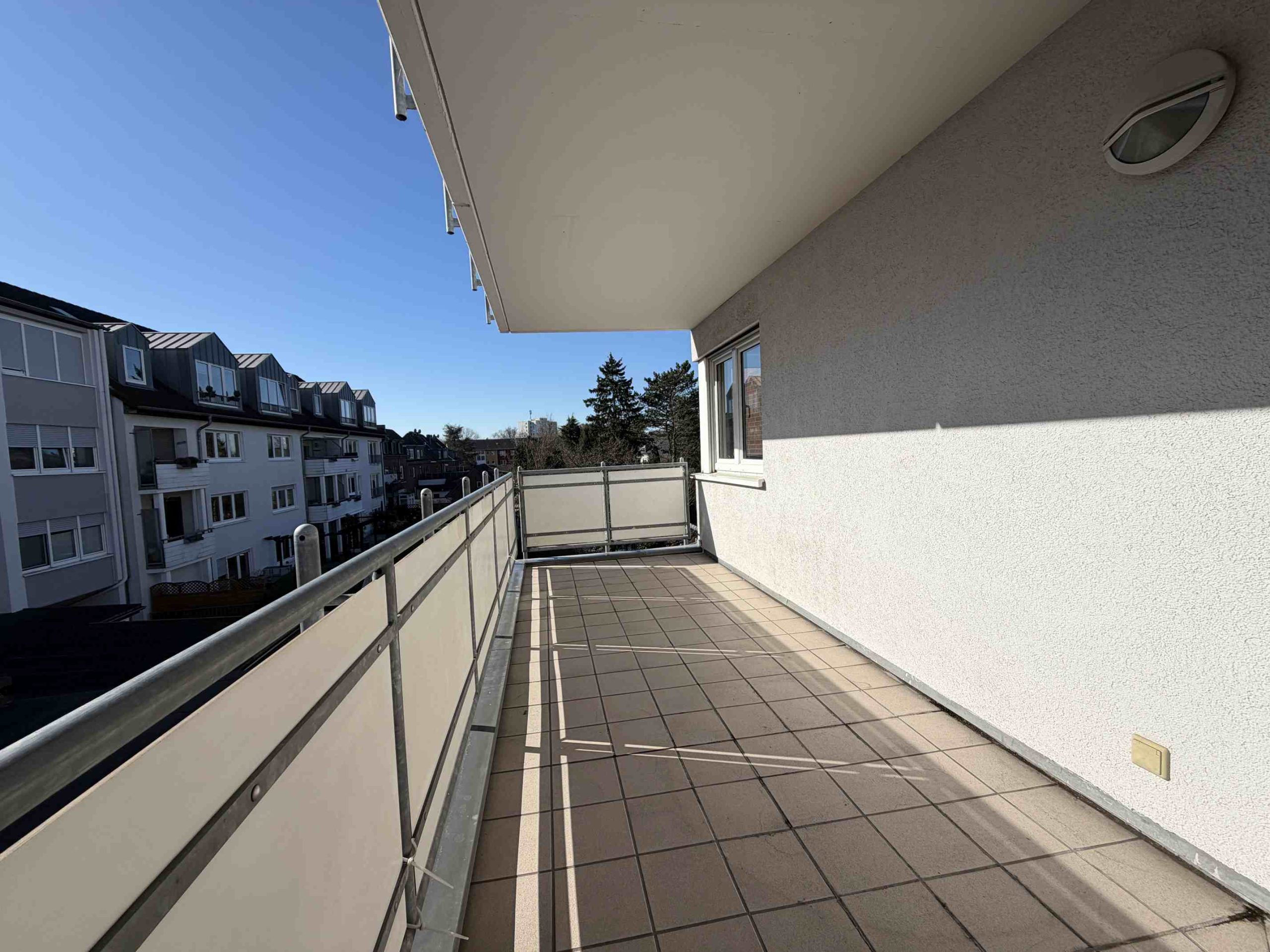 Sonnenbalkon in Südlage