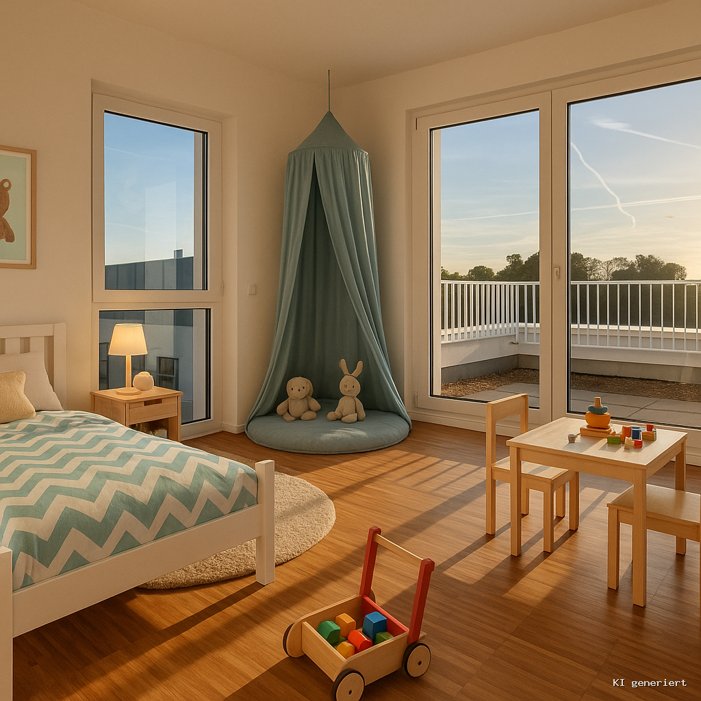 Kinderzimmer (KI generiert)