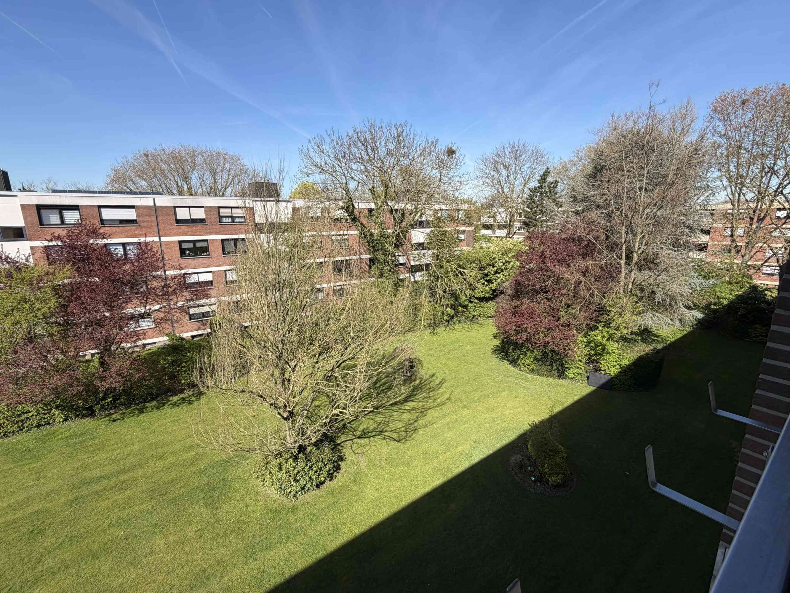 tollem Ausblick ins Grüne