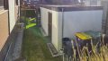 Blick zur Garage