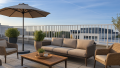 Dachterrasse (KI generiert)