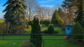 Blick in den Garten KI bearbeitet
