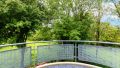 Balkon in Westausrichtung