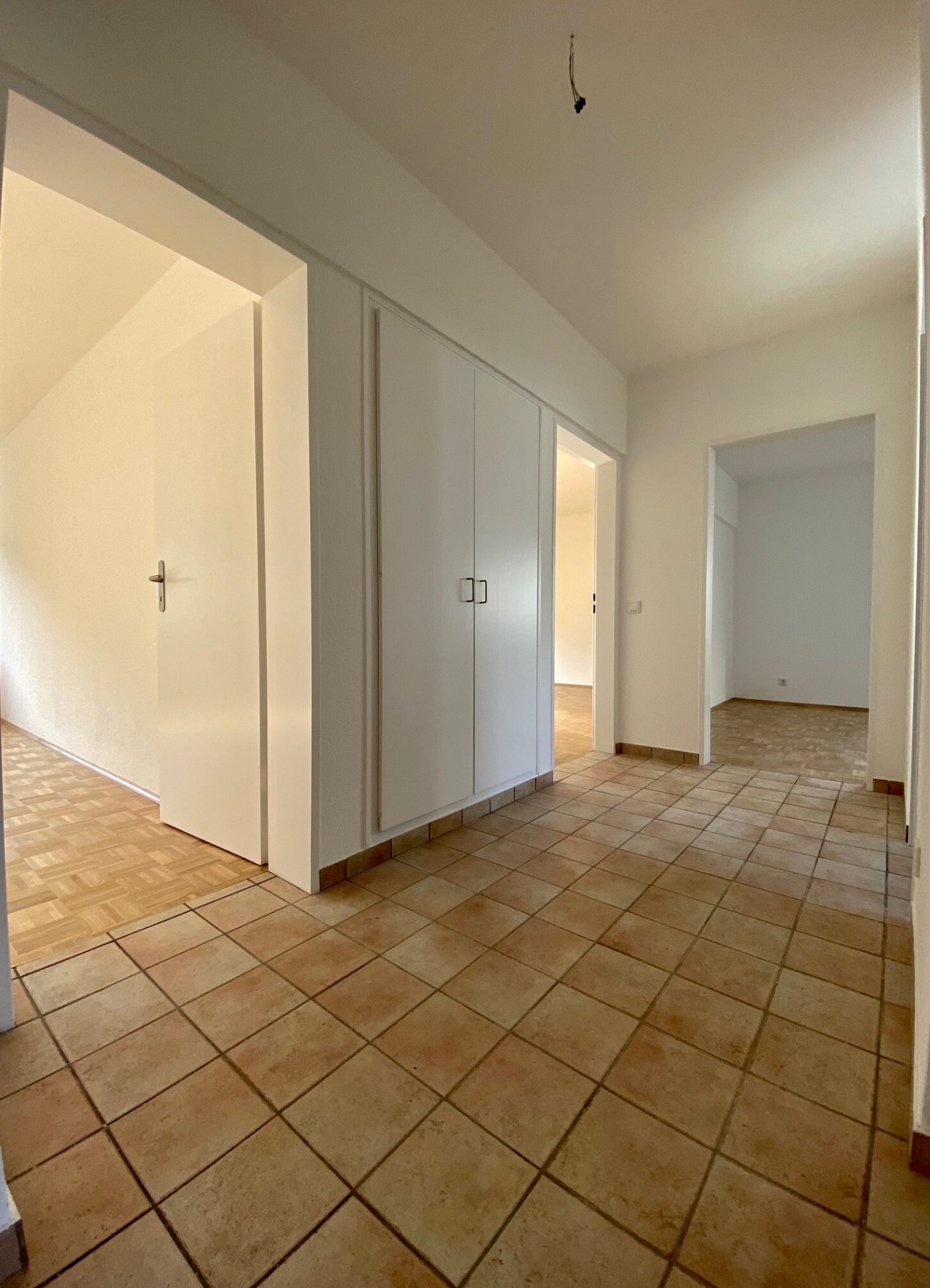 Flur mit Einbauschrank