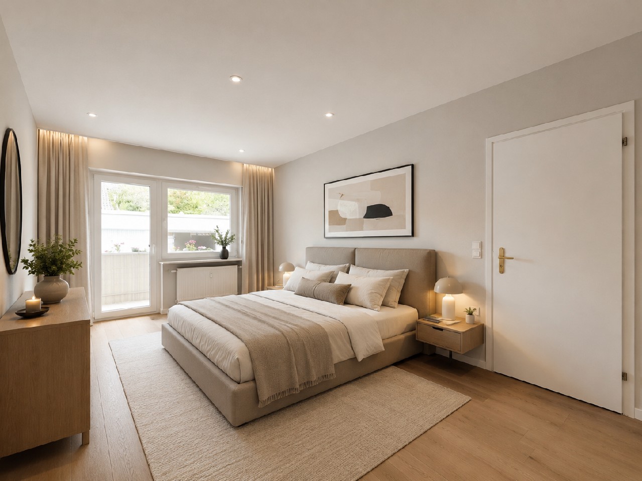 Schlafzimmer (KI-generiert)