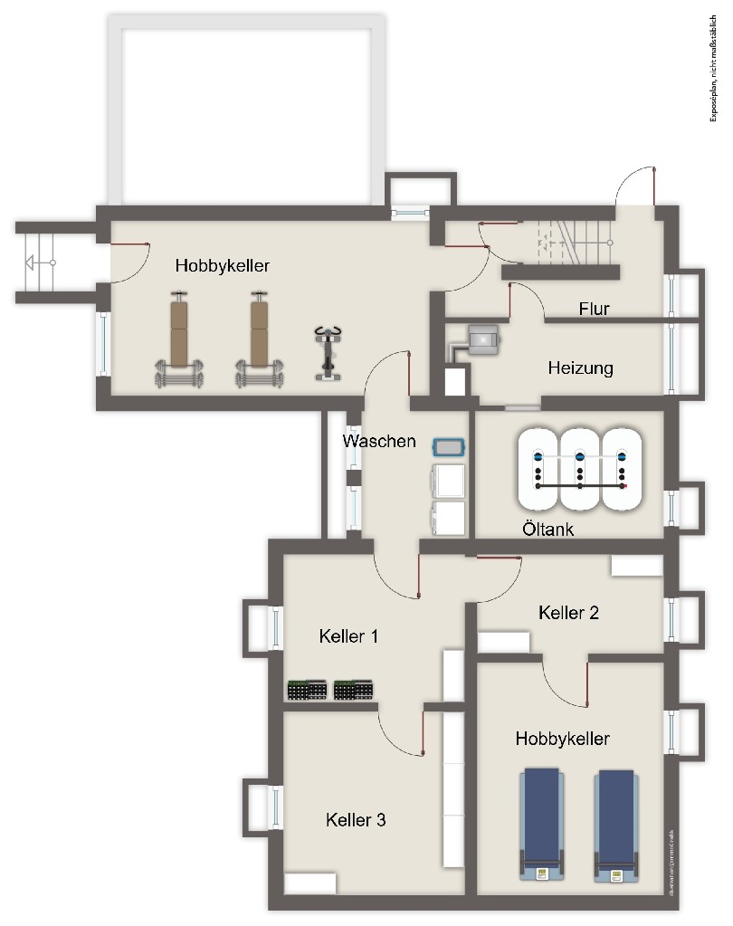 Grundriss Kellergeschoss
