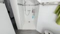 Tageslichtbad mit  Dusche und Wanne Einliegerwohnung