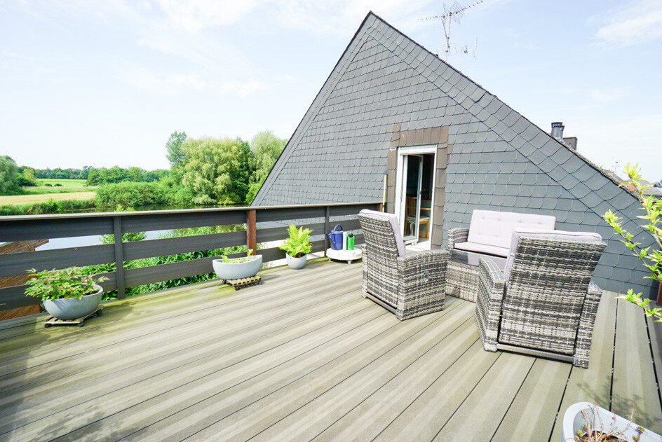Dachterrasse mit Blick ...
