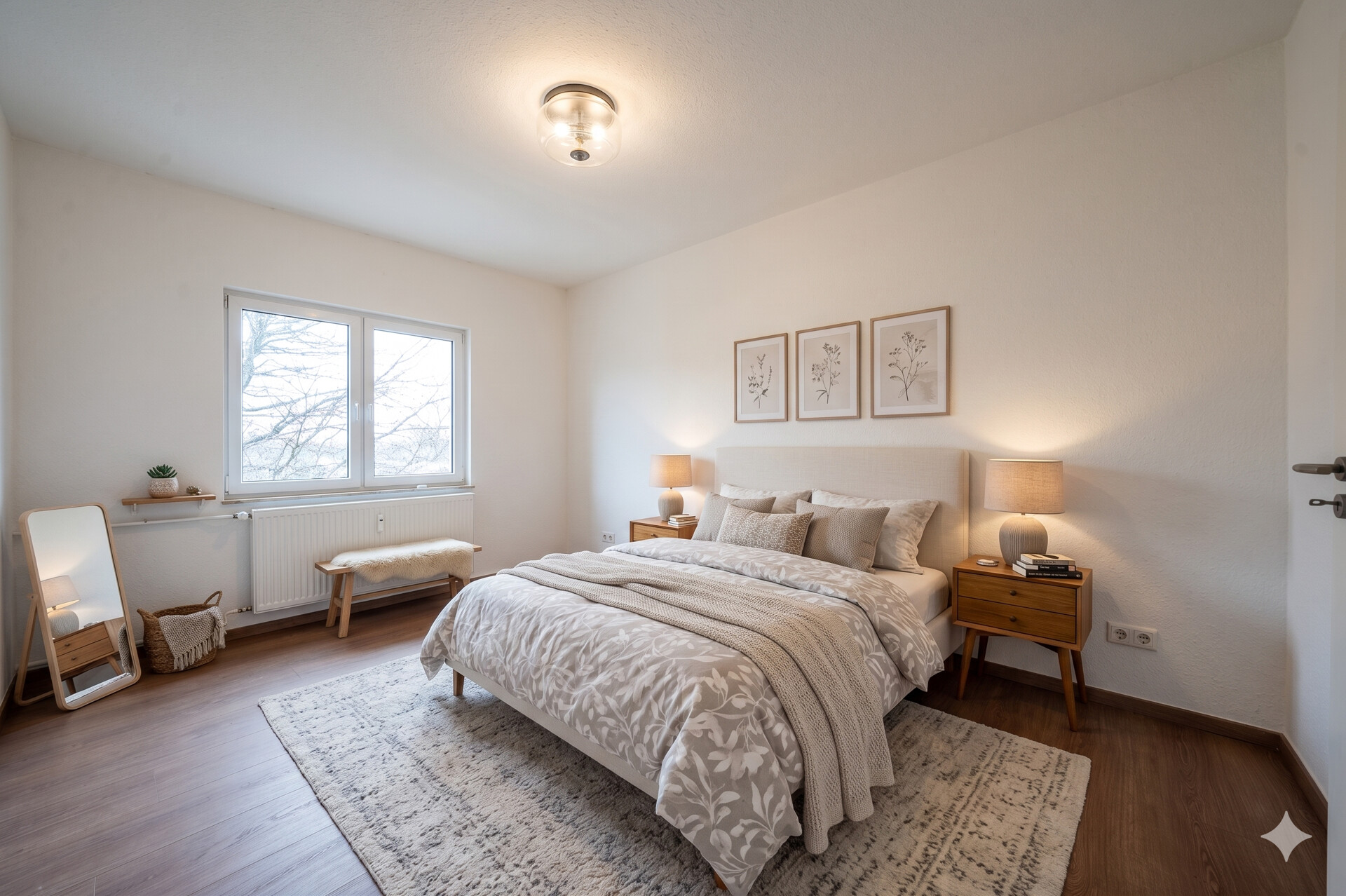 Schlafzimmer KI generiert