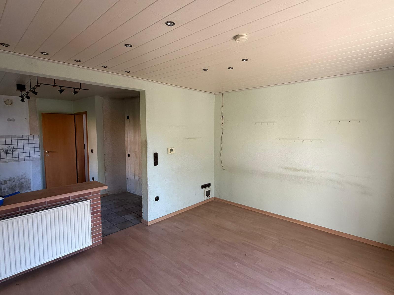 ... mündet im Wohnzimmer