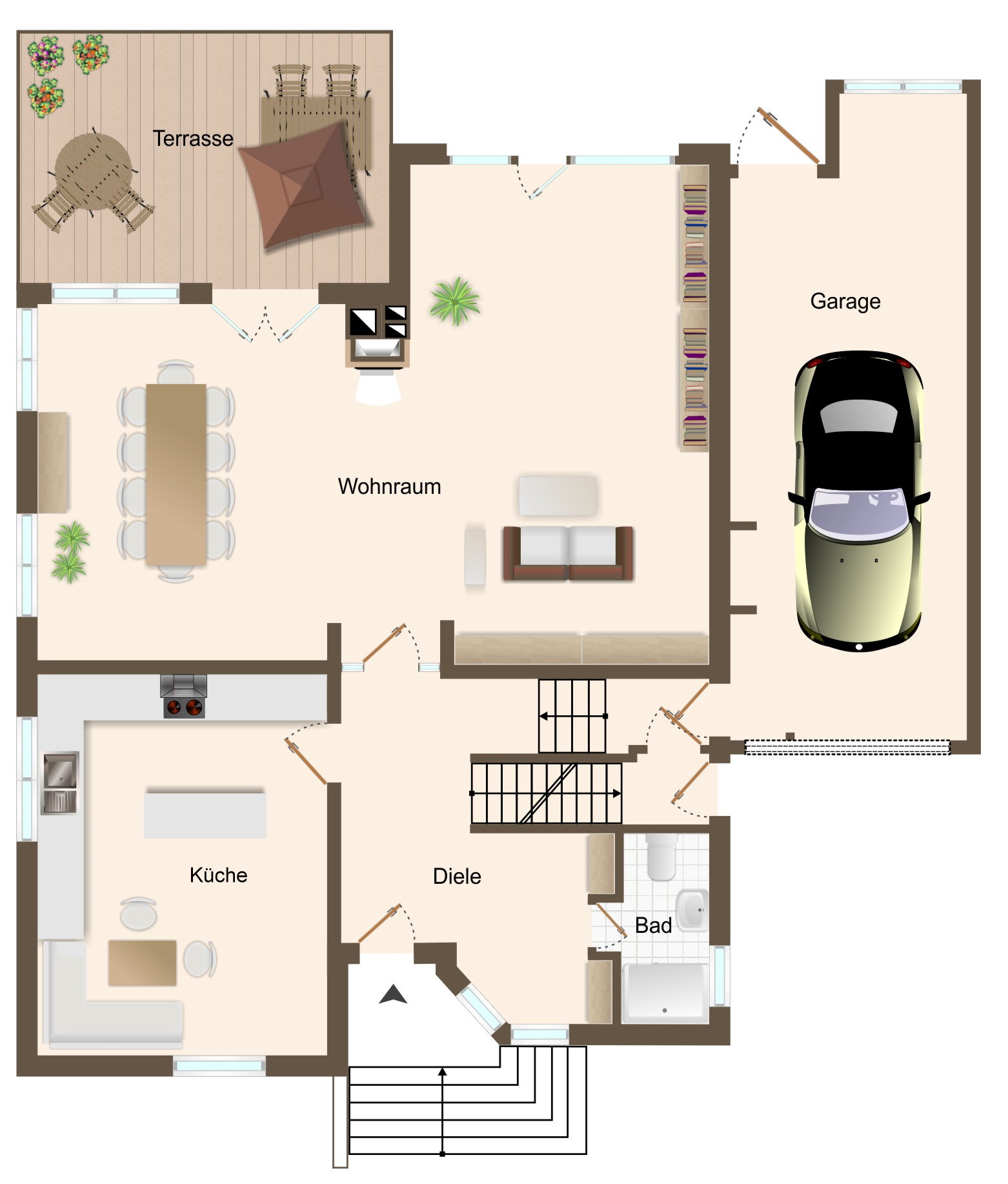 Grundriss EG
