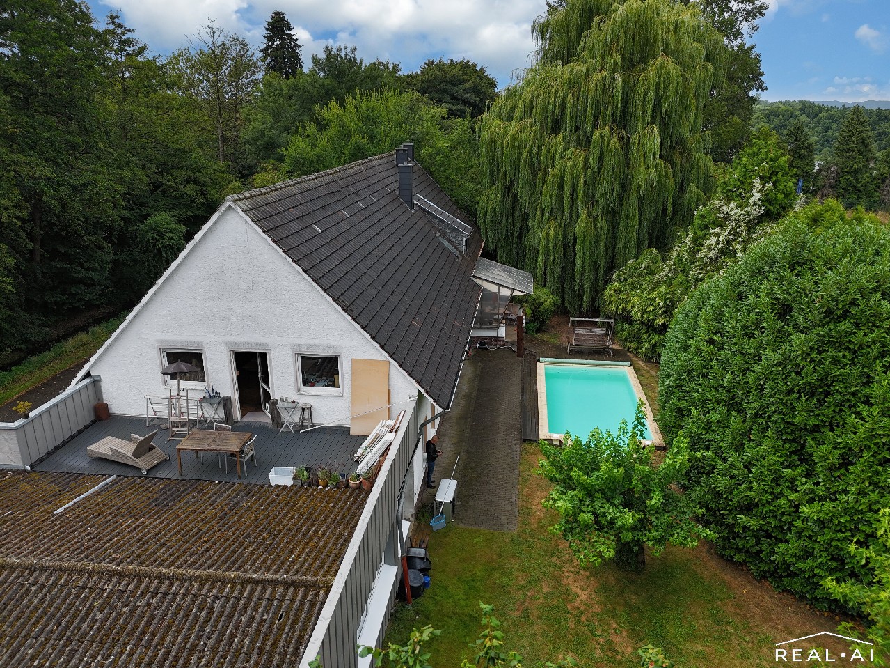 Terrasse im OG