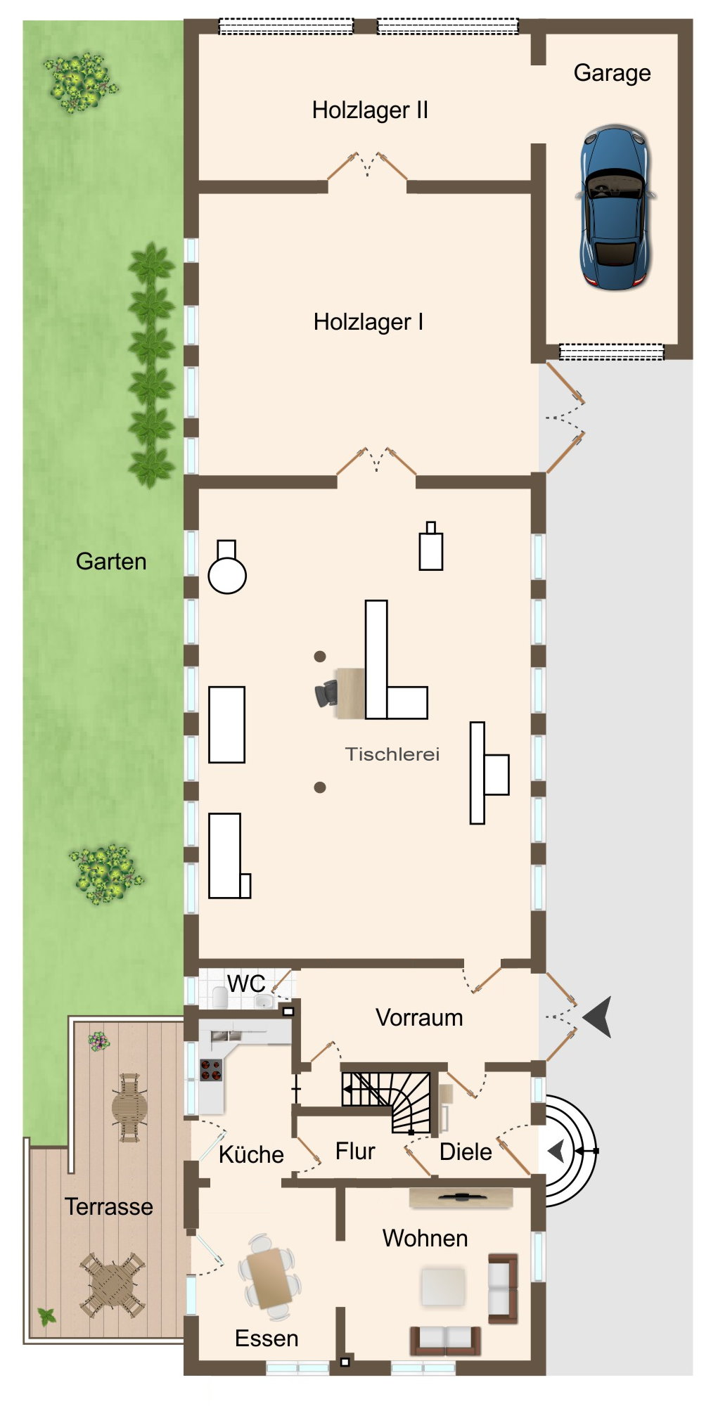 Grundriss EG
