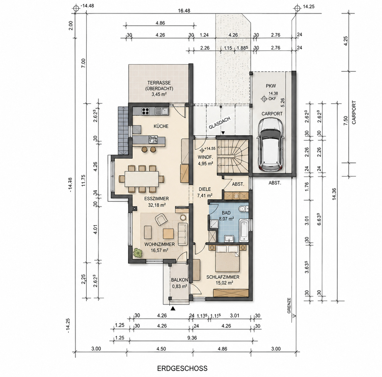 Grundriss EG