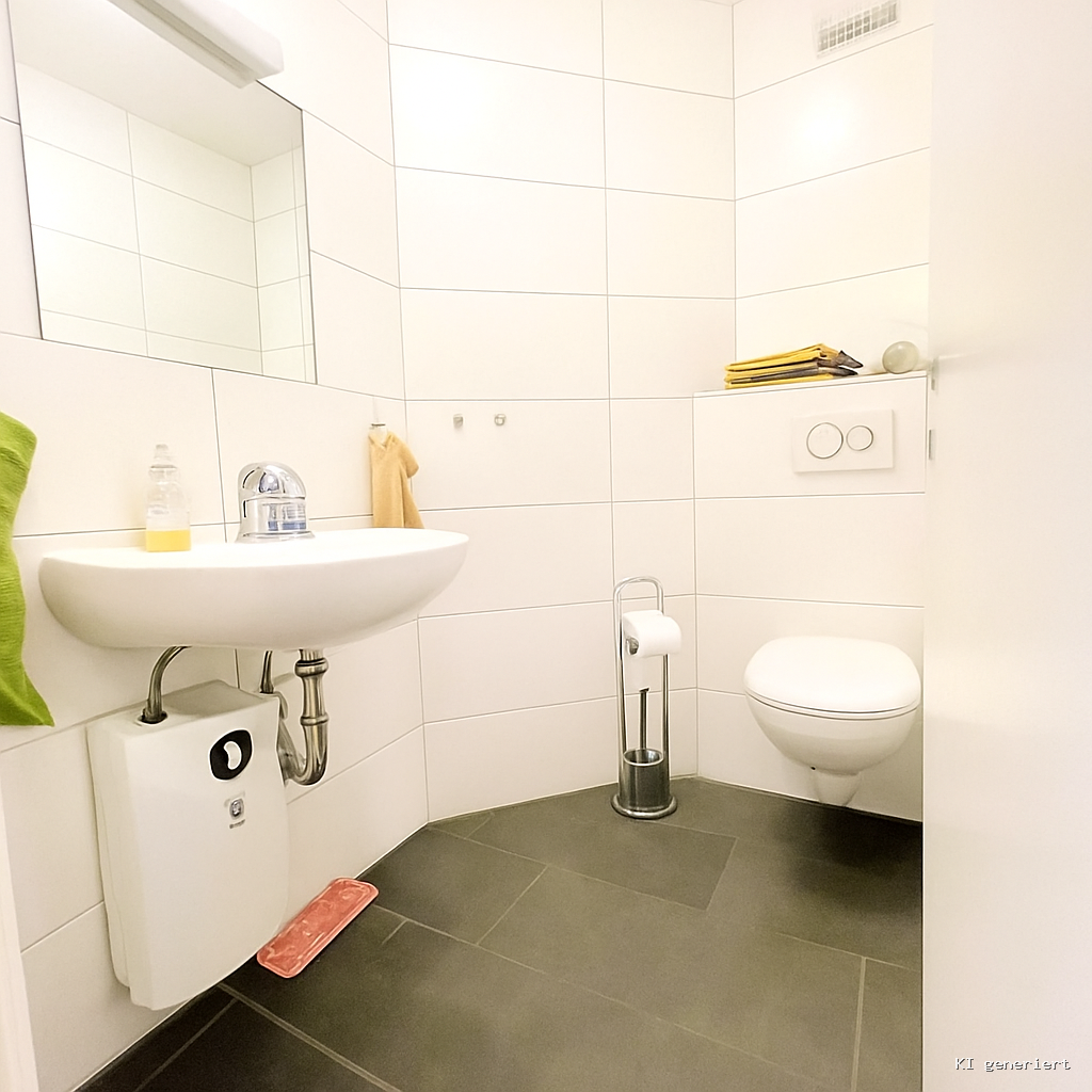 Gäste-Toilette im Erdgeschoss