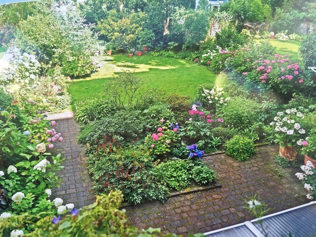 Aussicht Gartengrundstück