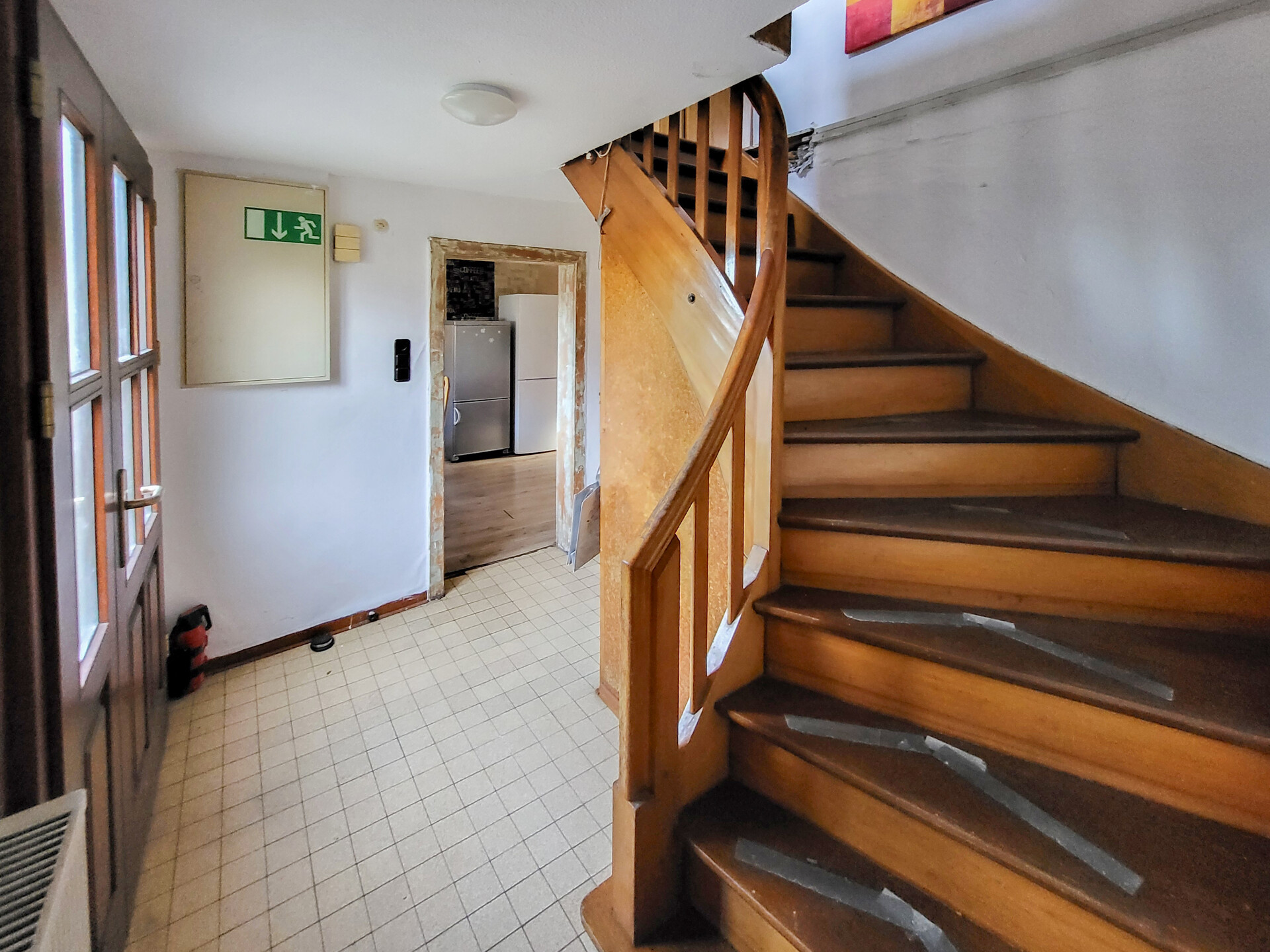 Treppe zum OG