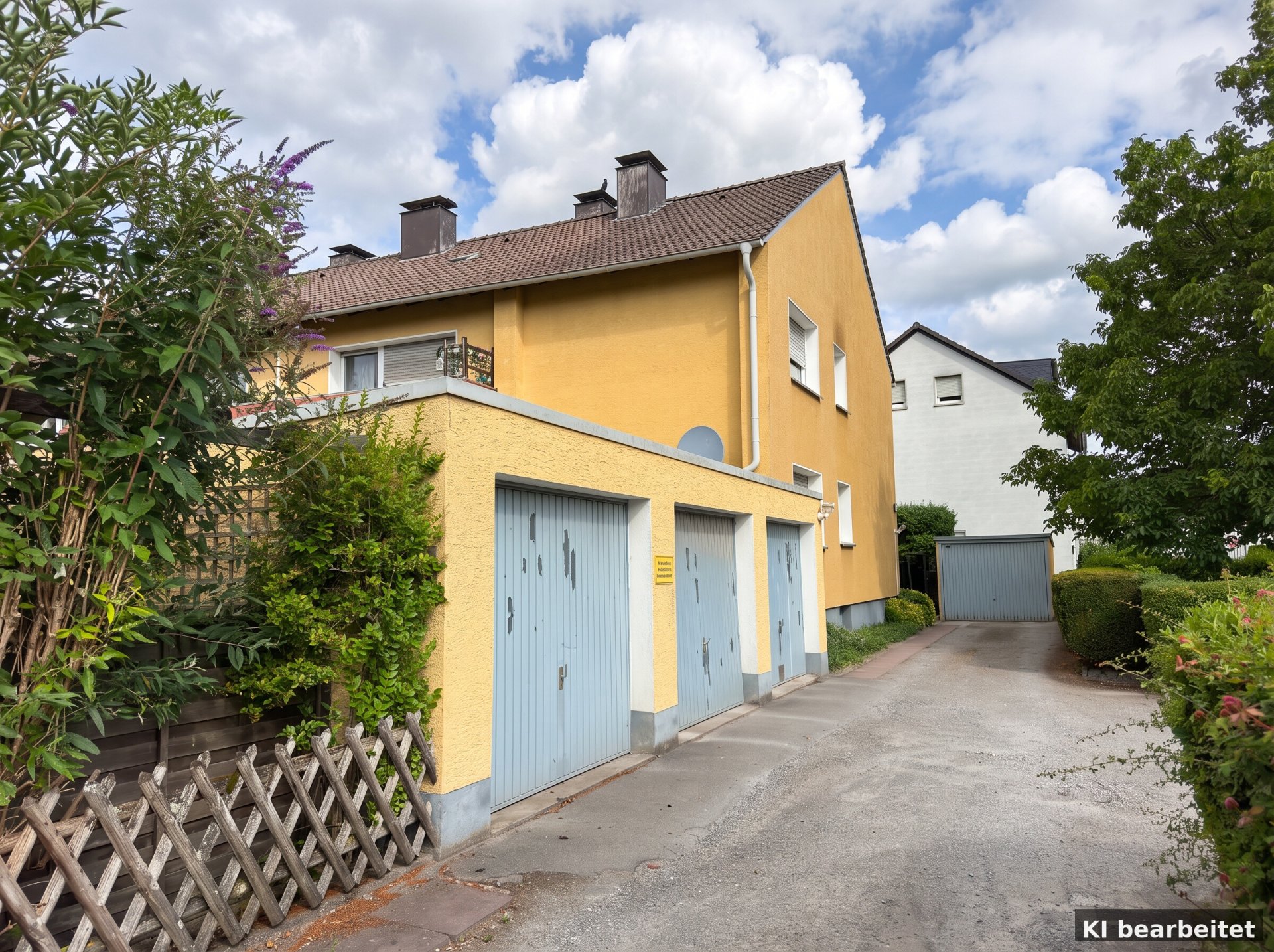 Zfahrt und Garagen