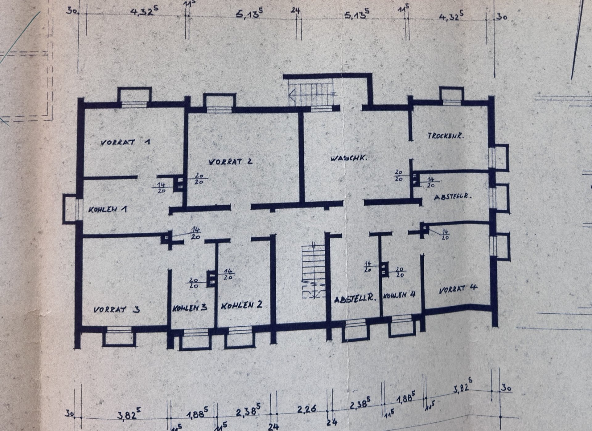 Grundriss Keller