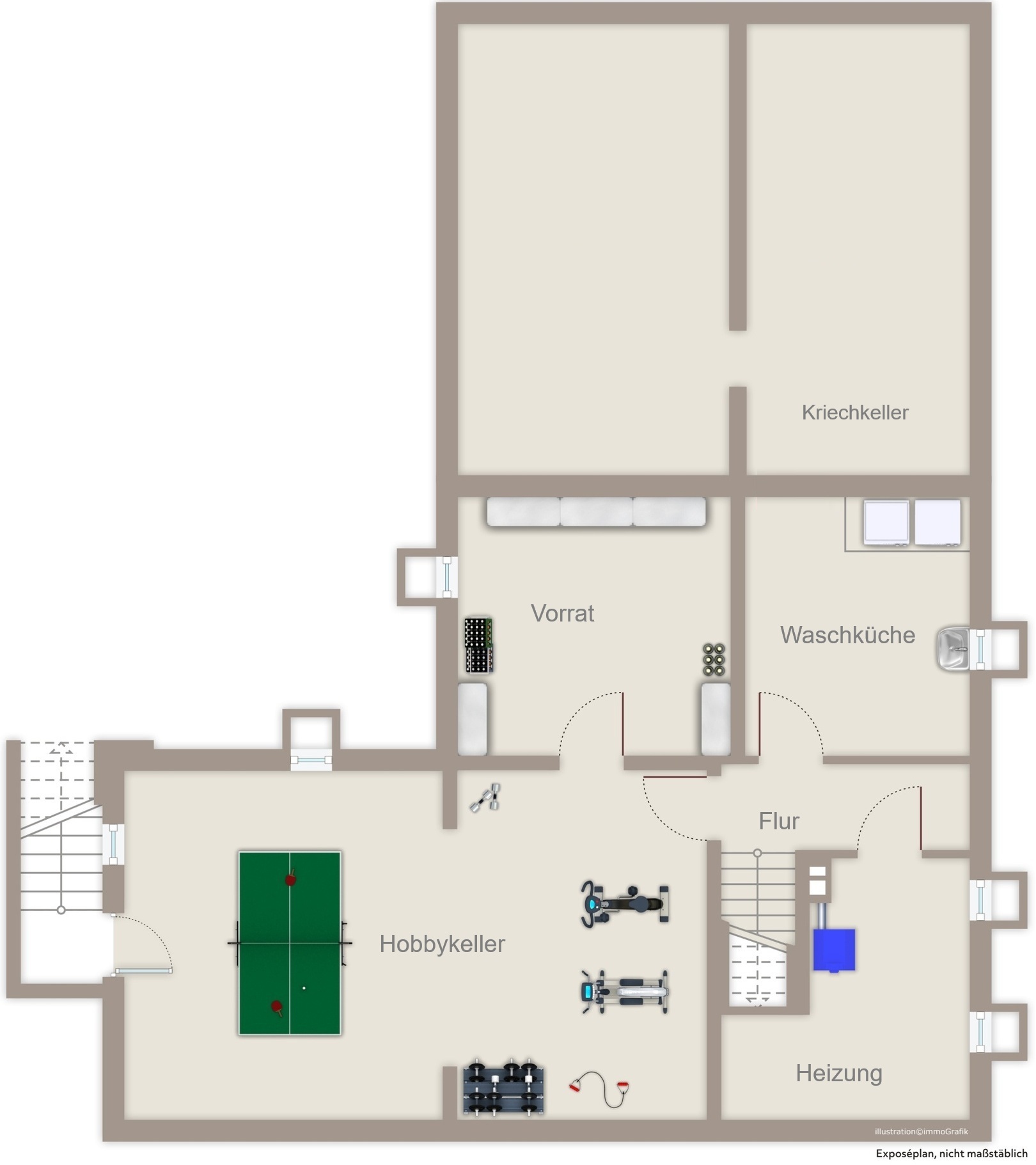 Grundriss Kellergeschoss