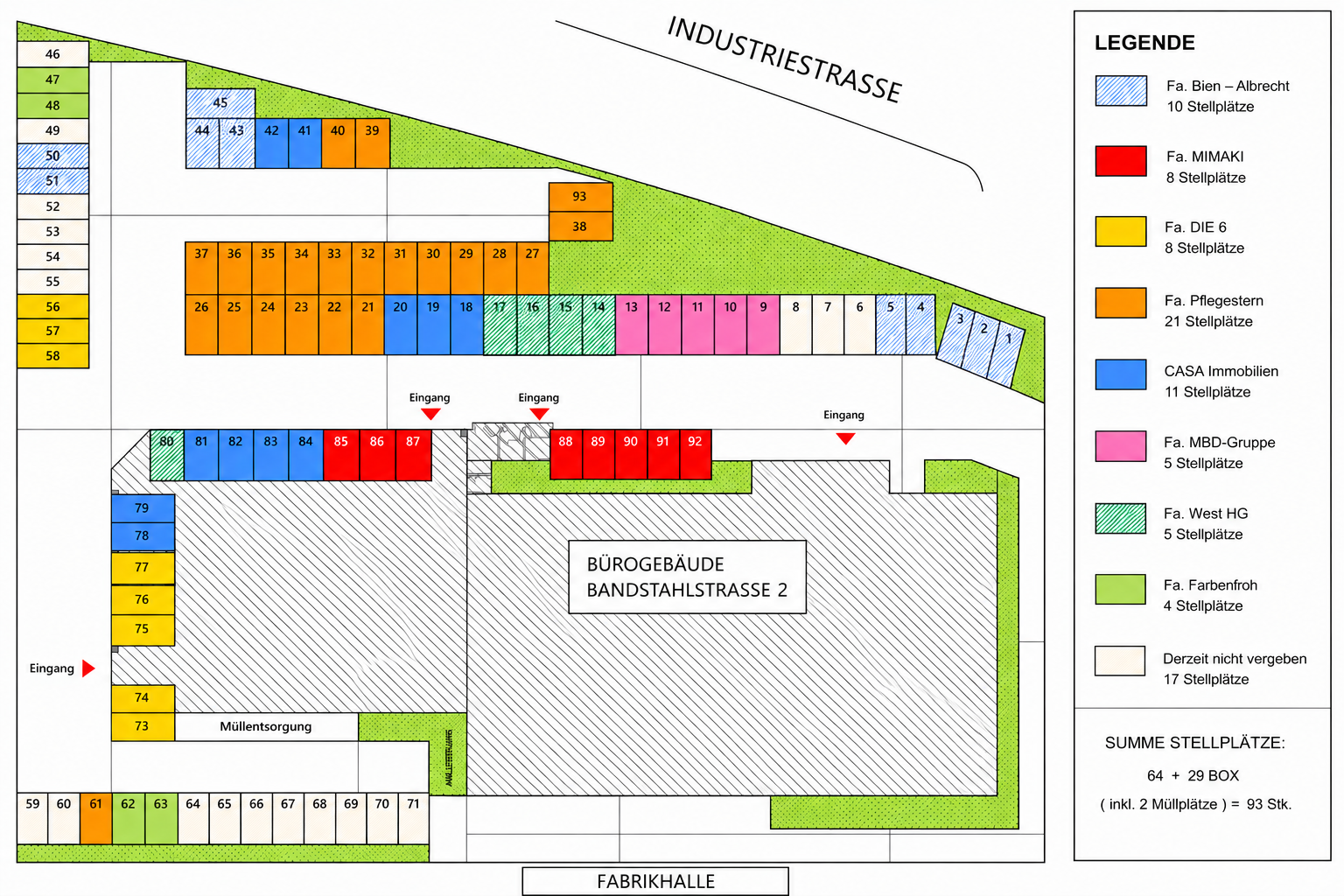 Stellplatzplan