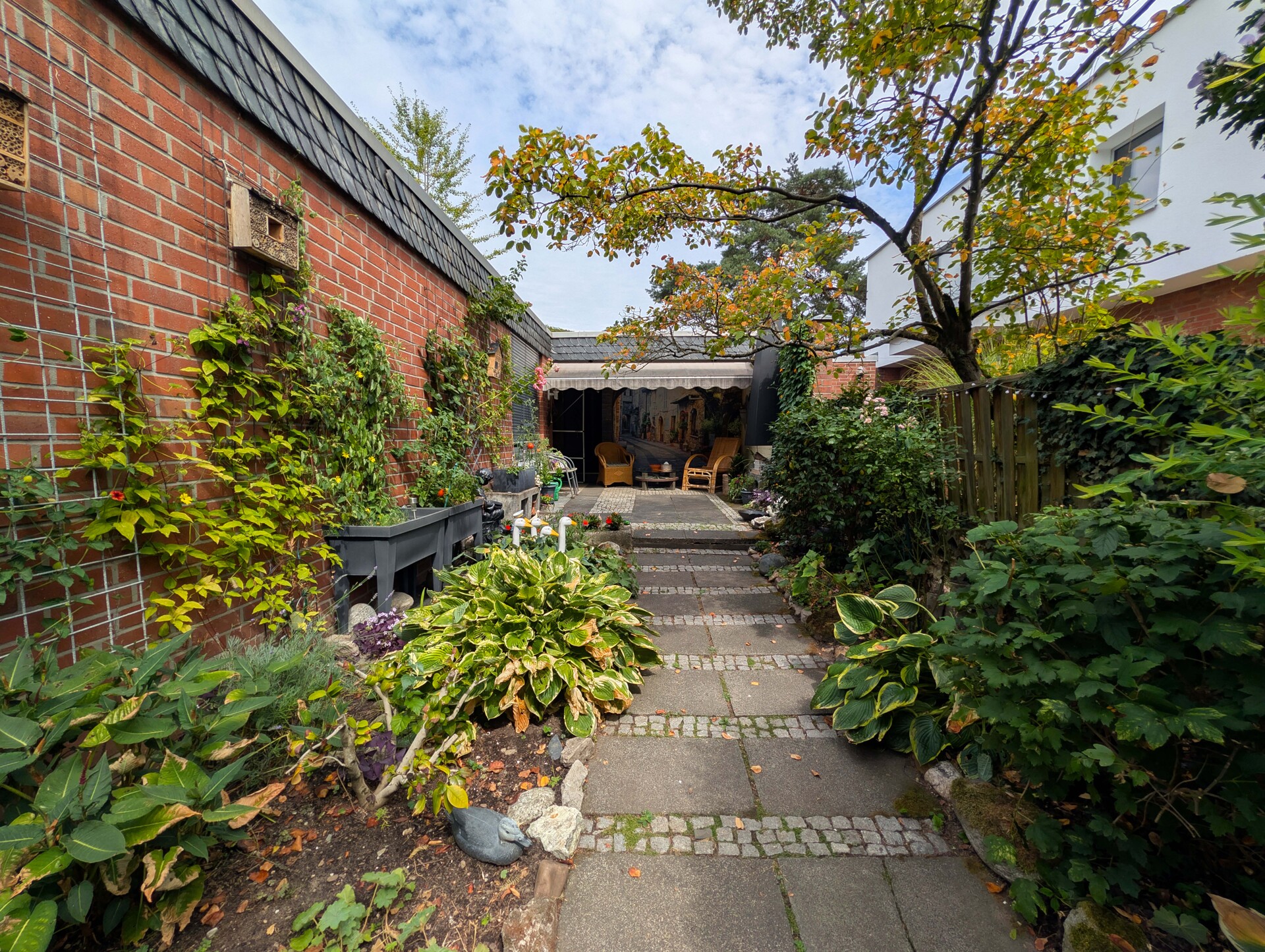 Weg zurr Terrasse