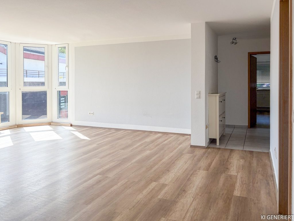 großräumiges Wohnzimmer