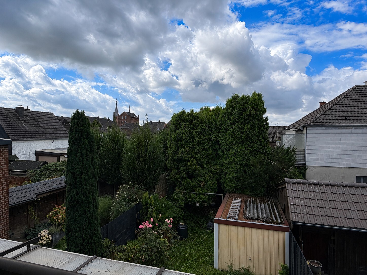 Blick auf die Kirche