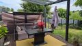 überdachte Terrasse