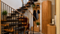 Treppe ins DG Whg. 4 im 2.OG