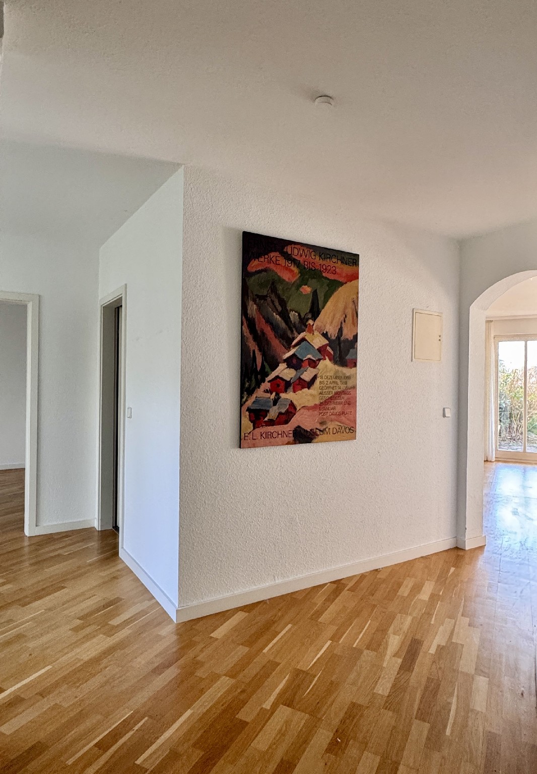 Flur zwischen Wohn- u. Schlafzimmer