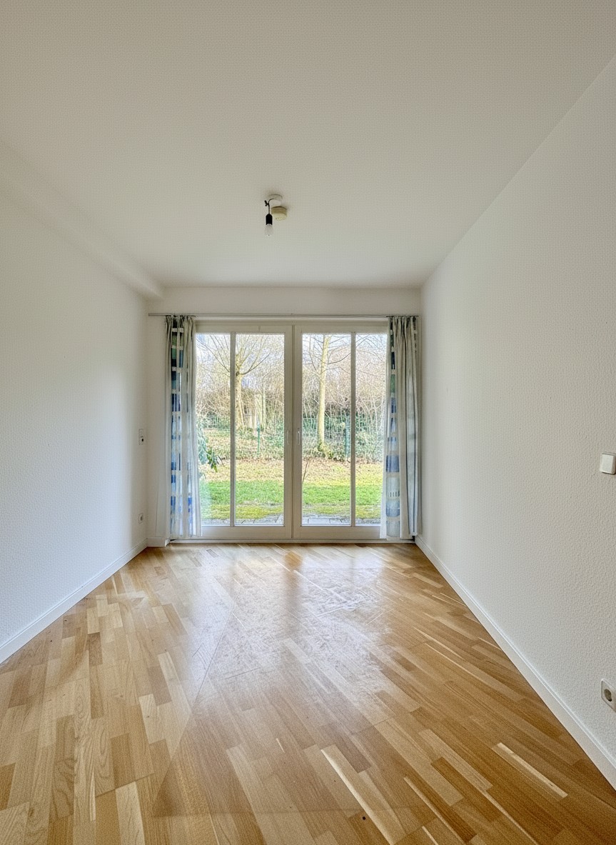 offener Raum zur hinteren Terrasse