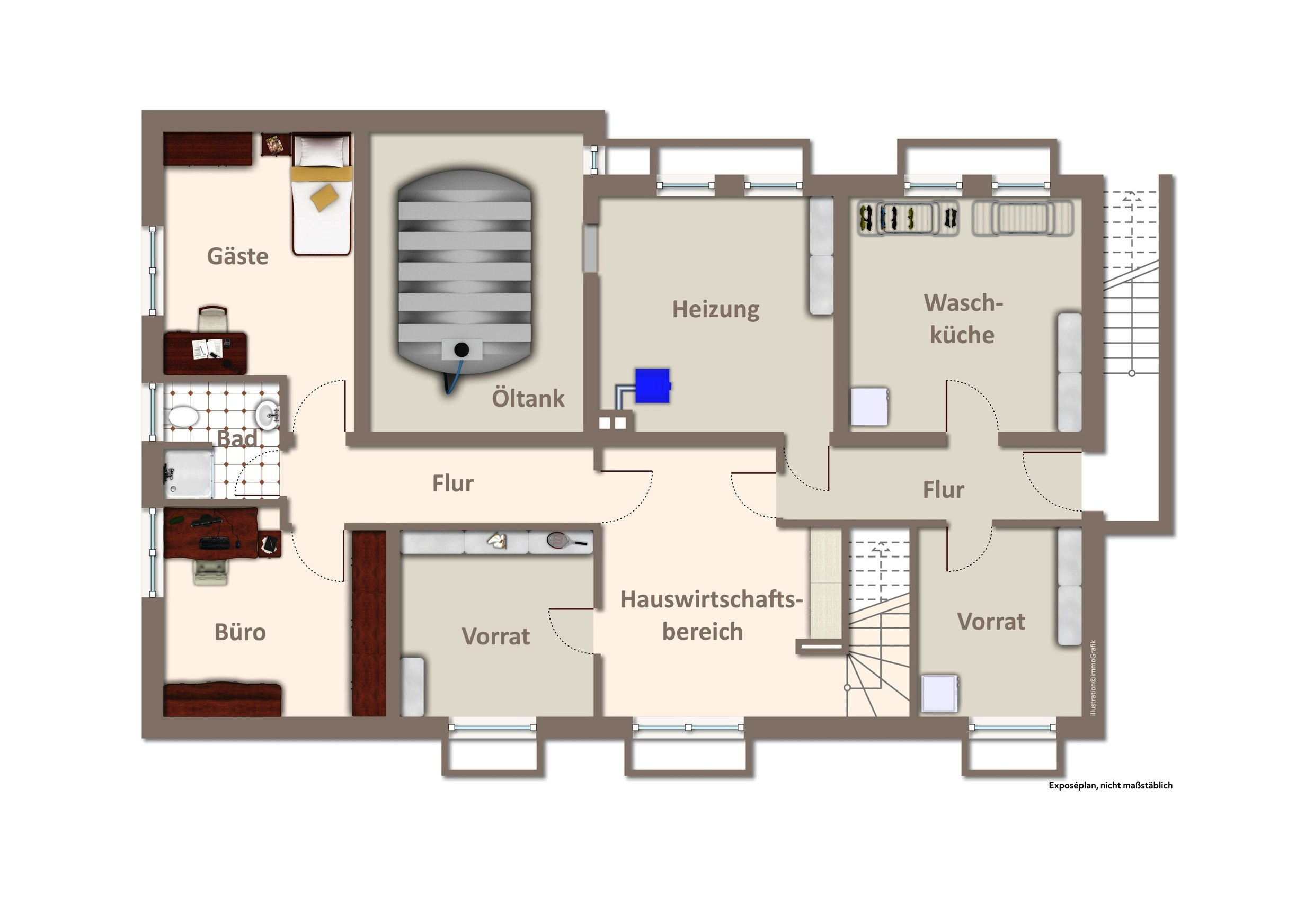 Grundriss Kellergeschoss