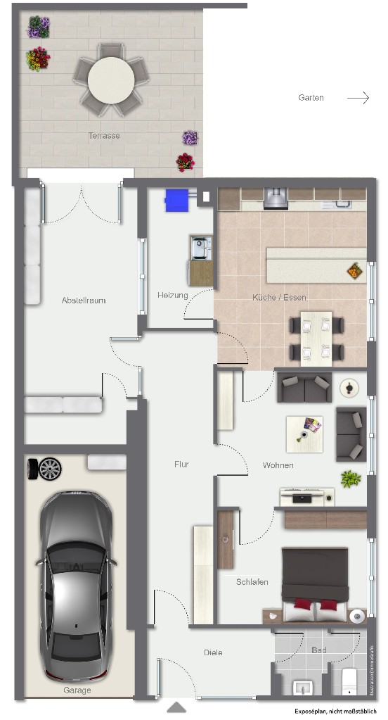 Bungalow EG (unbewohnt)