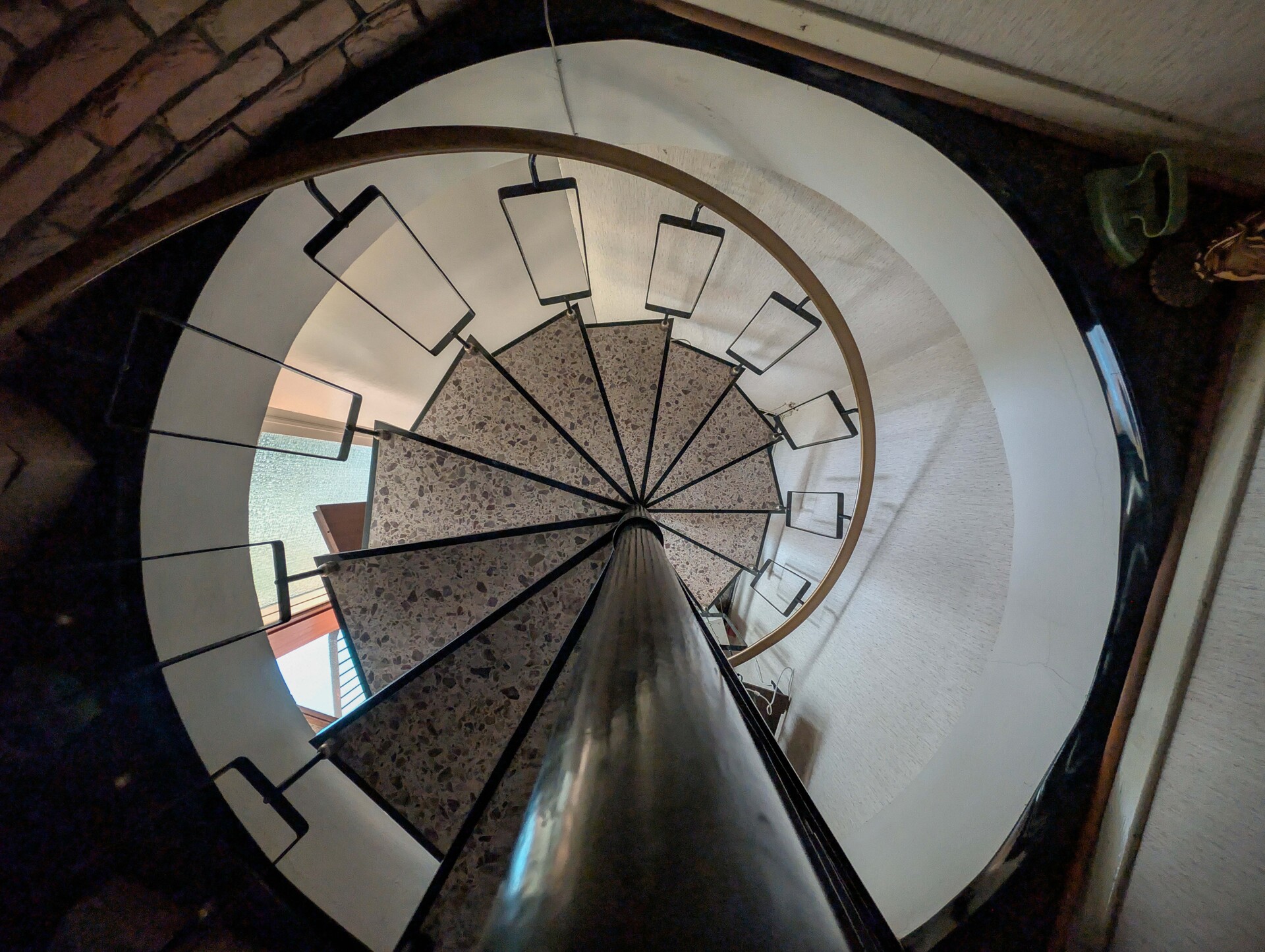 Treppe zur Wohnung