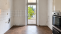 Küche mit Balkon